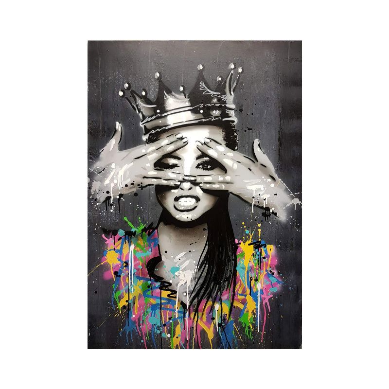 Vibrant African Queen Modern Wall Art-Afroadorn 