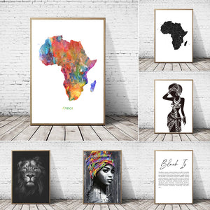 Vibrant Africa Heritage Wall Art-Afroadorn 