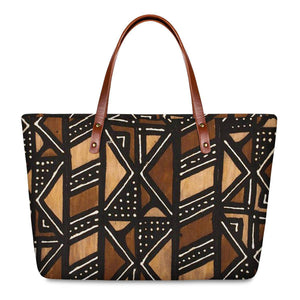 AfroBoho Vigilant Eye-Patterned Handbag-Afroadorn 